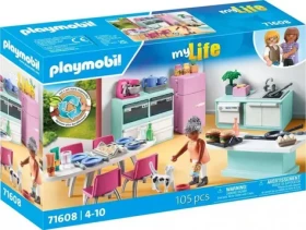 Playmobil® My Life 71608 Kuchyň s jídelním koutem