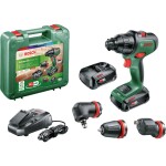 Einhell TE-CD 18 40 Li-i / Aku Vrtací šroubovák / 18V / 6.400 ot. za min. / 40 Nm / 2x 2.0Ah / sada příslušenství 64 ks / doprodej (4513992)