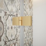 GELCO - TRINITY GOLD obdélníkový kout 1100x800 pravý, matné sklo, GT5680-11MR-G GT5680-11MR-G