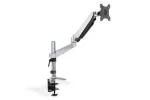Digitus Stolní držák monitoru bílá / Stolní držák / 15"-27" / VESA 75-100 mm / Nosnost 8 kg / Plynová pružina (DA-90351)