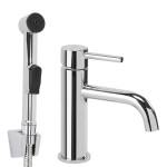 REA - Umyvadlová baterie s bidetovou sprškou Lungo Chrome REA-B2898