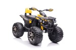 Mamido Dětská elektrická čtyřkolka ATV Power 4x4 žlutá