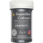 Sugarflair Gelová barva (Graphite)