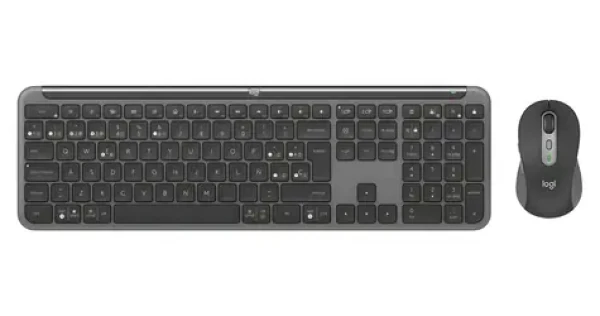 Logitech Signature Slim Combo MK950 grafitová / Sada klávesnice a myši (920-012486)
