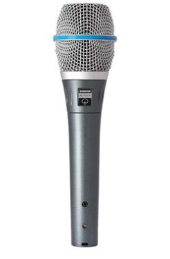 Shure BETA 87A šedá / dynamický mikrofon / kondenzátorový / XLR / 50 - 20000 Hz (Beta 87A)