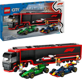 LEGO® City 60445 Kamion F1® s vozy F1® RB20 a AMR24 - LEGO® City