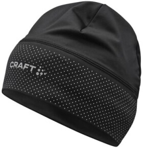 Craft ADV Lumen Fleece 1909850 běžecká čepice bílá - Běžecká čepice CRAFT Lumen Fleece 2 - černá Velikost textilu: L-XL