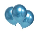 Balónky chromové modré 6 ks 30 cm balonky.cz Balónky chromové modré 6 ks 30 cm balonky.cz