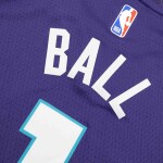 Dětský dres Charlotte Hornets NBA LaMelo Ball #1 Jordan Swingman Fialová (YOUTH)