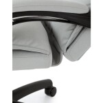 Kancelářské křeslo, synchronní mechanismus, stříbrná látka, KA-Y350 SIL