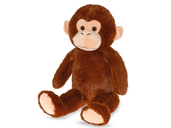 Plush Friends opice plyšová tmavě hnědá 80cm, Wiky, W062408