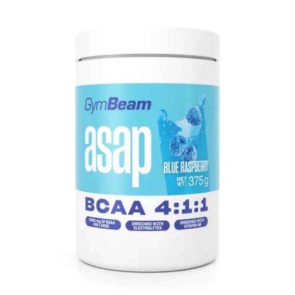 ASAP BCAA - GymBeam (modrá malina, 375 g) (82273-6-375g-blueraspberry)