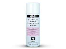 Lak ve spreji Vallejo 28530 Gloss Spray Varnish 400 ml