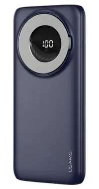 USAMS PB62 modrá / Powerbanka / 10000 mAh / MagSafe / PD 20W + QC3.0 (10KCD17104)