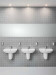GROHE - Bau Ceramic Polosloup pro umyvadlo, alpská bílá 39426000