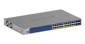 NETGEAR GS728TXP-300EUS / Switch / 24x GbE PoE+ / 4x SFP+ 10G / L2/L3 / 195W PoE (GS728TXP-300EUS)