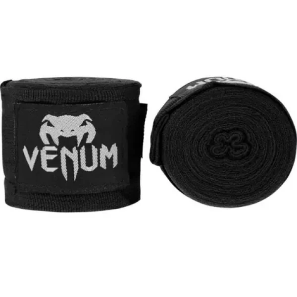 Boxerské bandáže 4m Black - Venum (černá) (90541-1-single_variant)