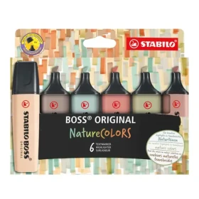 STABILO® BOSS ORIGINAL NatureCOLORS - 6 ks sada (70/6-2-2)