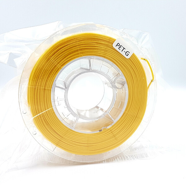 PET-G filament 1,75 mm jasně žlutý Devil Design 330 g