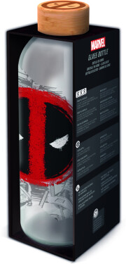 Láhev na pití skleněná - Deadpool 1030 ml - EPEE