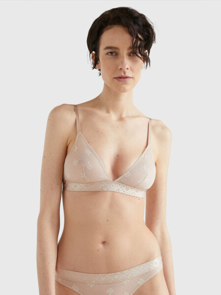 Dámské podprsenky UNLINED TRIANGLE LACE UW0UW04233TRY - Tommy Hilfiger XL