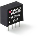 TracoPower TME 0303S DC/DC měnič napětí do DPS 3.3 V/DC 3.3 V/DC 260 mA 1 W Počet výstupů: 1 x Obsah 10 ks