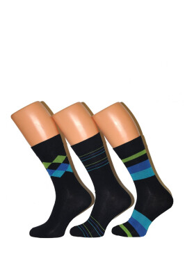 Pánské ponožky Premium model 17624121 A'3 - Cornette Barva: tmavě modrá, Velikost: 42-44