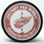 Mustang Puk Detroit Red Wings NHL Center Ice