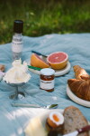 SABRE PARIS 4-dílná sada příborů Bistrot Brillant – Panda / Bamboo Light, přírodní barva, dřevo, kov