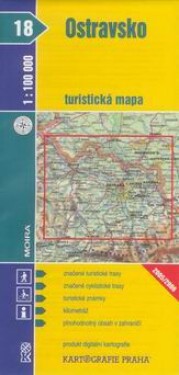 1:100T (18)-Ostravsko (turistická mapa)