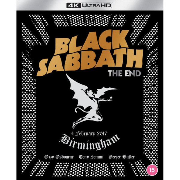 2BD Black Sabbath: The End (Birmingham 4 February 2017) 4K Ultra HD - Black Sabbath