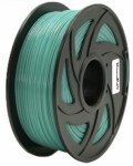 XtendLan PLA filament zelená / struna pro 3D tiskárnu / PLA / 1.75mm / 1kg   (3DF-PLA1.75-LGN 1kg)