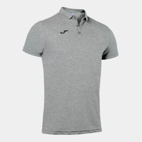 Pánské polo tričko Joma Polo Shirt Hobby S/S Light Melange Velikost: M