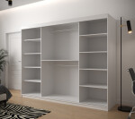 Šatní skříň Abi Jodelka 1 Barva korpusu: Dub artisan, Rozměry: 100 cm, Dveře: Bílá mat
