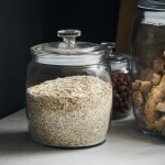 House Doctor Skleněná dóza s víčkem Ville Clear 2 l, čirá barva, sklo