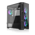 Raijintek PONOS Ultra černá / Počítačová skříň / Midi-Tower / ATX / E-ATX / Tempered Glass (0R20B00225)