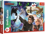 Trefl Puzzle Jak vycvičit draka 3 - V zemi draků / 100 dílků