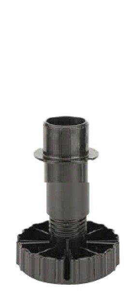 HETTICH 70151 noha Korrekt, 80 mm, černá (105988)