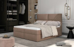 Boxspring Amber Rozměr: 160 x 200 cm, látka: Sawana 05