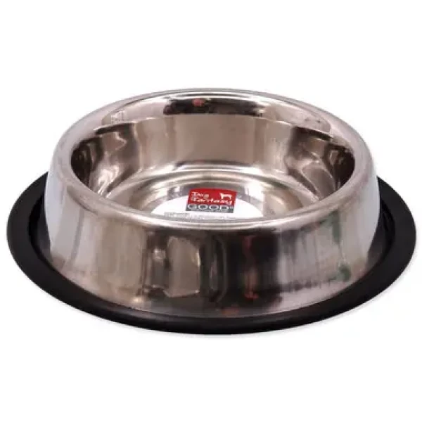 Dog Fantasy Miska nerez s gumou 21cm 490 ml (064-0402)