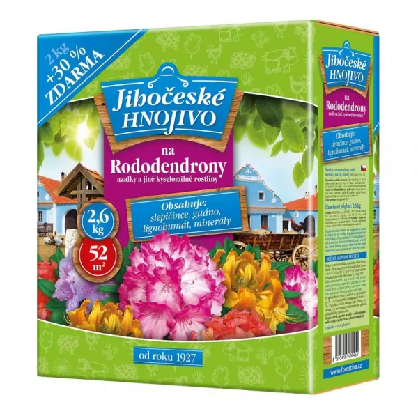 Granulované Jihočeské hnojivo 2 kg + 30%
