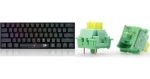 Redragon K630 DragonBorn černá / Herní klávesnice / mechanická / Outemu Red / RGB / USB / US / krytky A113 QT