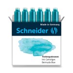 Schneider bombičky inkoustové 6 ks oceánově modré