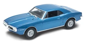 WELLY Model auta Pontiac Firebird 1967 stříbrná