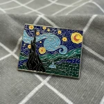 Pinarna.cz Nejznámější obraz Vincenta van Gogha - Hvězdná noc - větší