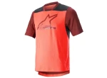 Alpinestars Drop 6.0 S/S pánský dres krátký rukáv coral fluo vel.