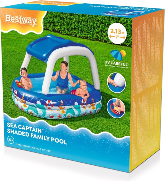 Bazén Sea captain™ se stříškou proti slunci nafukovací - Alltoys Bestway