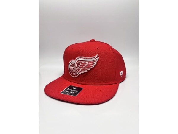 Fanatics Pánská kšiltovka Detroit Red Wings NHL A/CAP Structured Mid Crown Adjujtable Square Visor Snapback