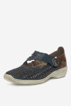 Polobotky Rieker 413G4-14 Přírodní kůže (useň)/-Přírodní kůže (useň)