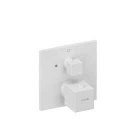 KLUDI - Decus Termostatická sprchová baterie pod omítku, matná bílá 548855375